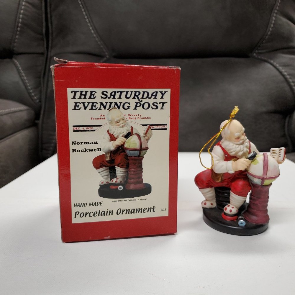 Christmas Ornament-The Saturday Evening Post